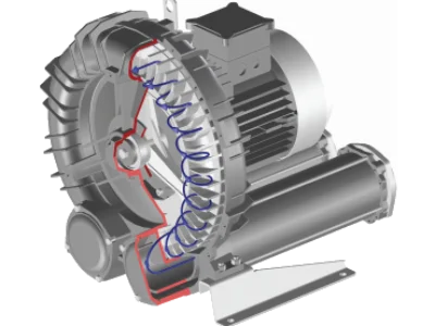 Принцип работы воздуходувки вихревая воздуходувка